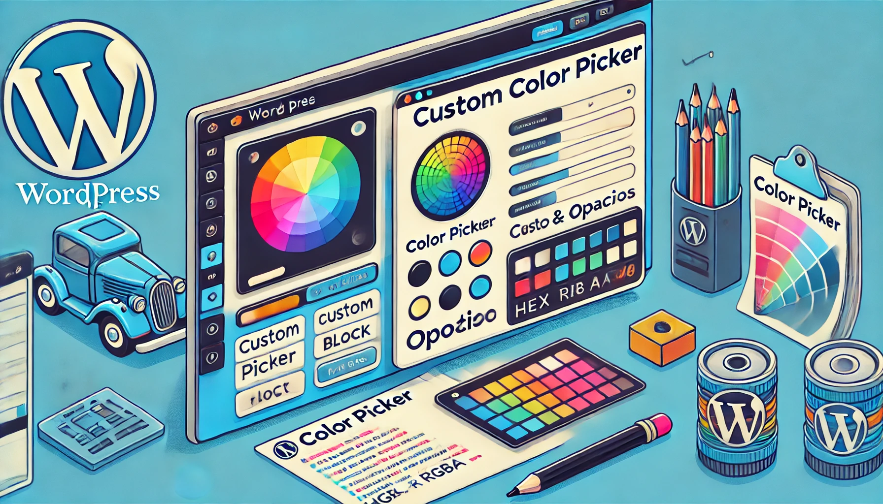 Simple HTML color picker