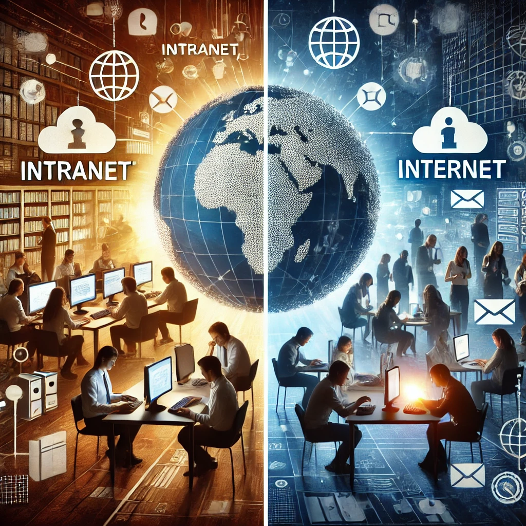 intranet vs internet